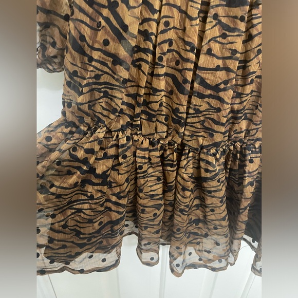 House of Harlow 1960 x Revolve Sapphire Off the Shoulder Mini Dress - Picture 8 of 11